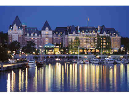 Escape to Victoria's Elegance and Grandeur, British Columbia= 3 days + $200 gift card