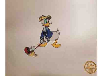 Donald Duck Limited Edition Golf Serigraph