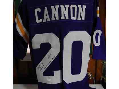 Billy Cannon Autographed Football Jersey
