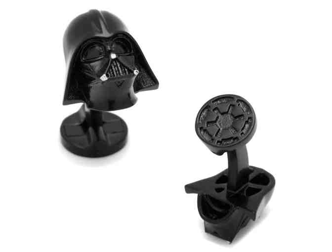 3D Darth Vader Cuff Links BY STAR WARS