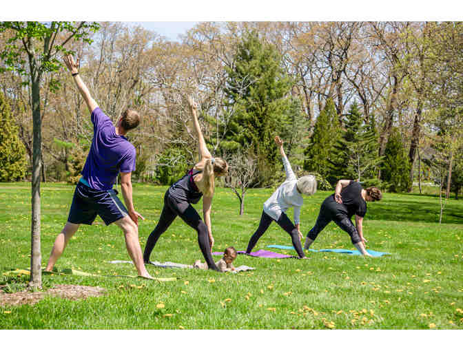 5 Classes of Outdoor Yoga with Ashley Flowers Yoga