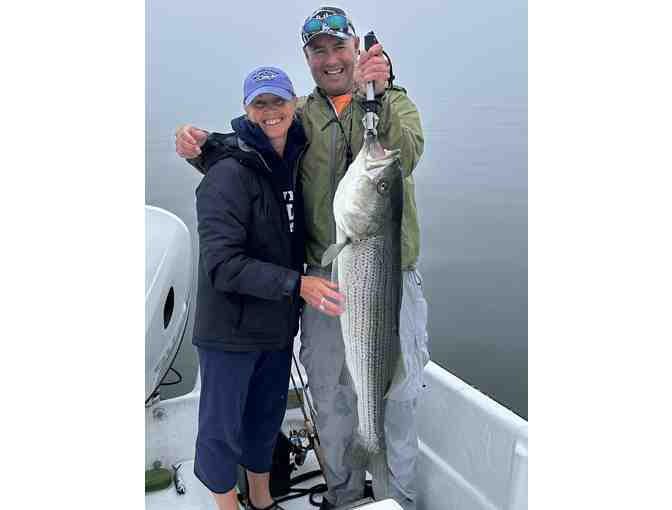 Striped Bass Fishing Trip for 2 on Casco Bay