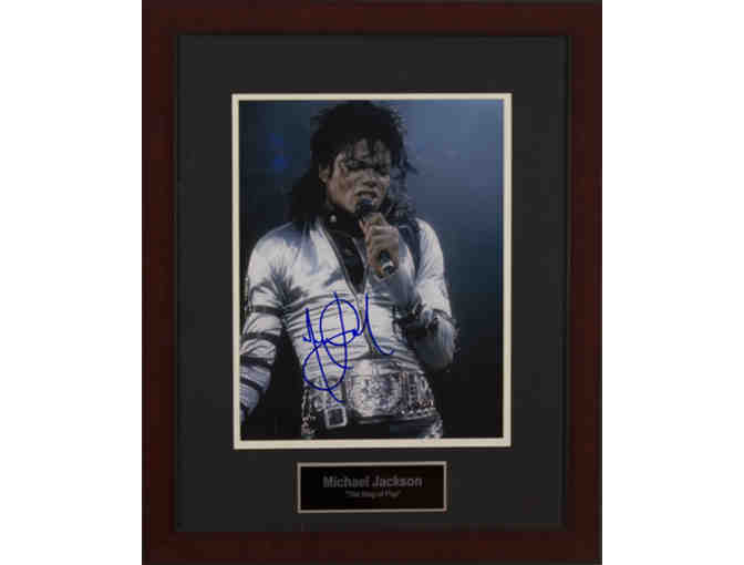 Autographed Michael Jackson Photo