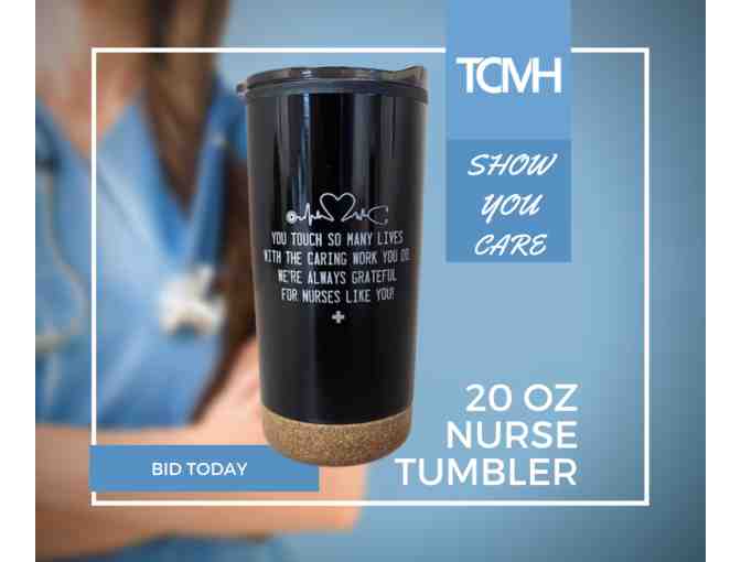 20 oz Nurse Vacuum Insulated Stainless Steel Tumbler - Photo 2