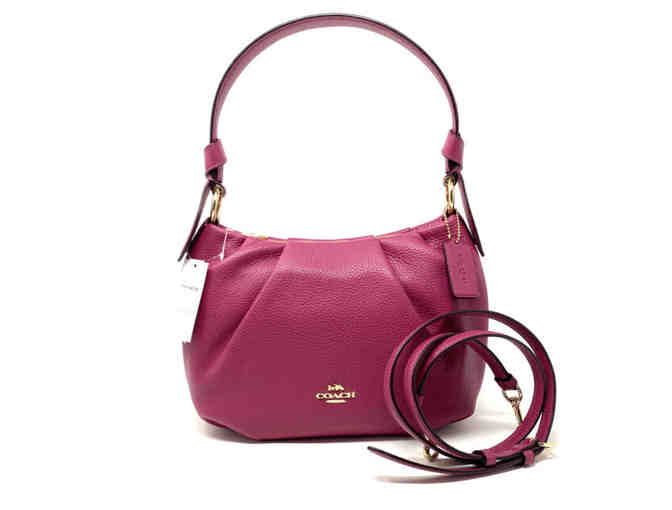 Coach Everly Crossbody Shoulder Bag Handbag Purse Bright Violet - Photo 2