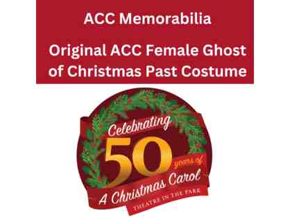 ACC Memorabilia - Original ACC Female Ghost of Christmas Past Costume