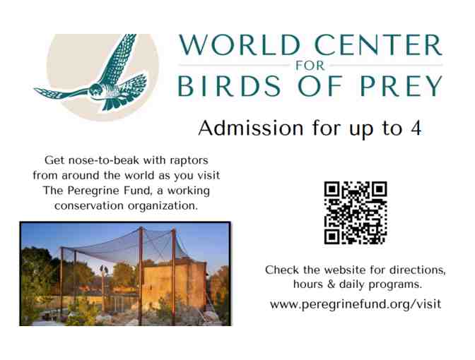 World Center for Birds of Prey - Boise, ID