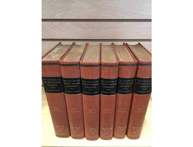 6-Volume Set: The Letters of Ralph Waldo Emerson, edited by Ralph L. Rusk