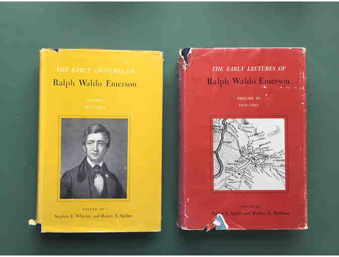 2 VOL SET - The Early Lectures of R.W.E., Volume I & III