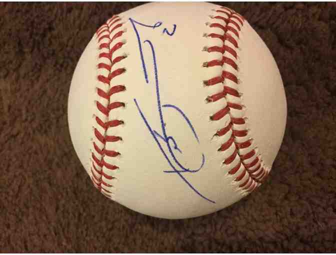Autographed Xander Bogaerts Baseball