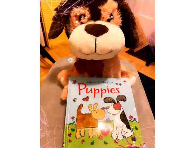Touchy Feely Puppy Book and Plush