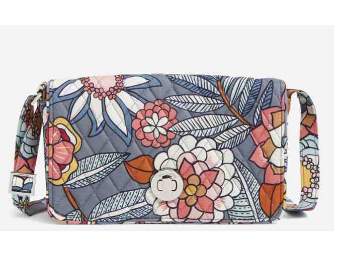 Vera Bradley Turnlock Crossbody in Tropical Evening - Photo 1