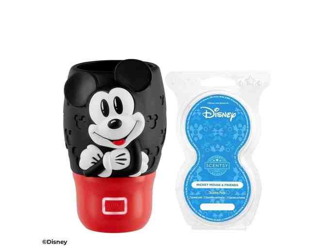 Scentsy Mickey Mouse Wall Fan with Matching Pods