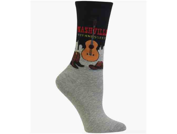 HOTSOX WOMENS NASHVILLE CREW SOCKS - Photo 1