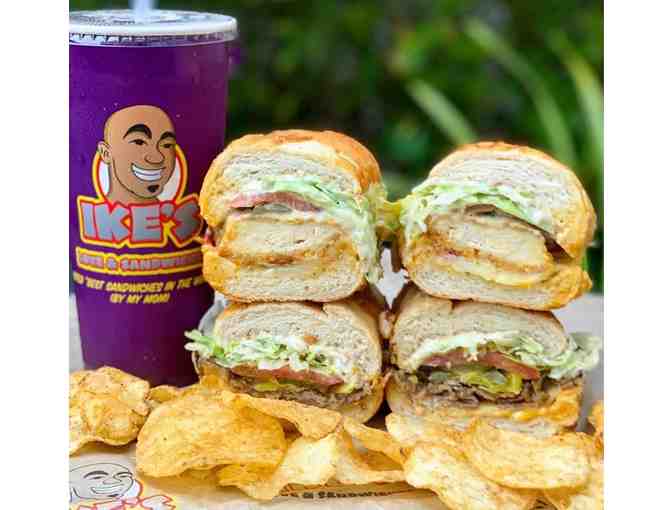 Ike's Love & Sandwiches - (2) Free Sandwich Certificates