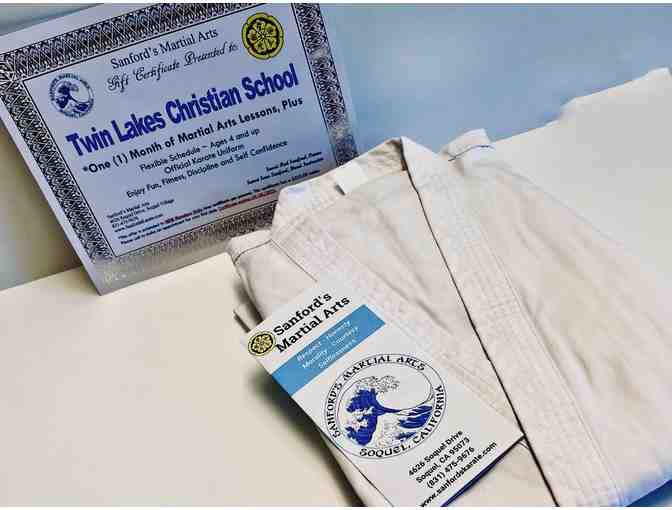 Sanford's Martial Arts - (1) Month of Martial Arts lessons and Karate Uniform