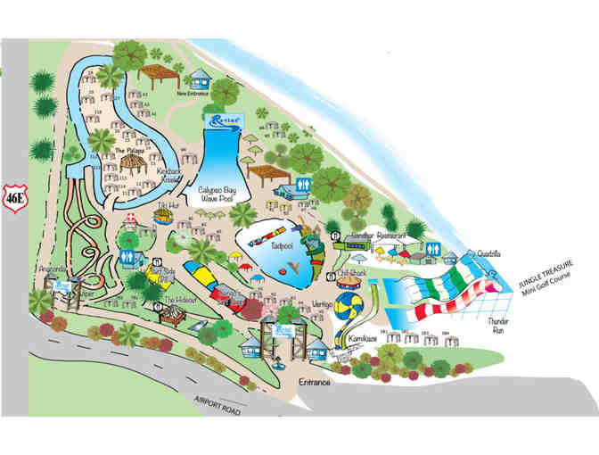 The Ravine Waterpark - Two Single Day Admission Passes