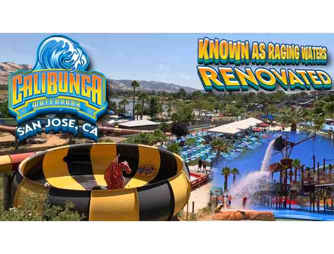 CaliBunga Waterpark San Jose - 4 Any Day Admission Tickets
