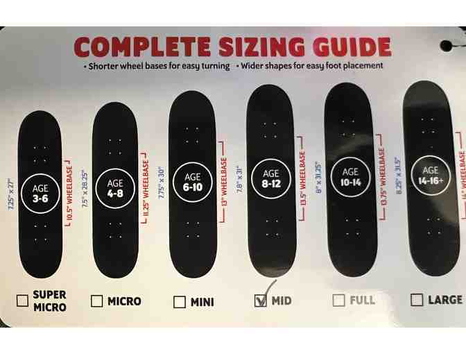 Santa Cruz Classic Green Dot Mid Size Skateboard