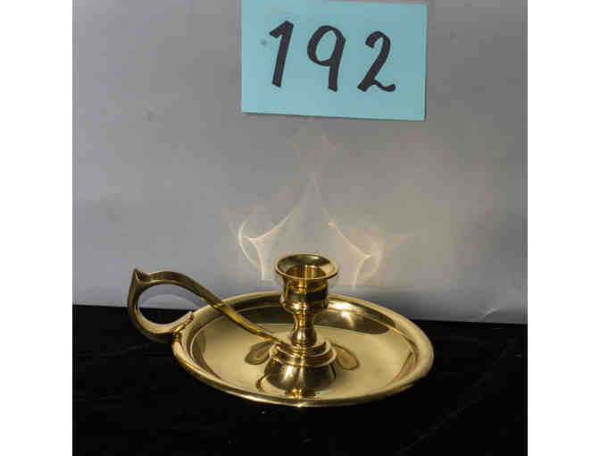 Chamber Brass Candle Holder - Photo 1