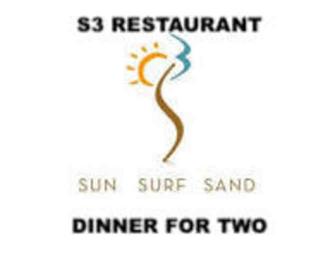 Dinner for Two at S3 Restaurant - Photo 1
