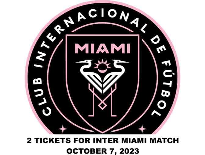 2 Tickets for INTER MIAMI on October 7th, 2023 - Photo 1