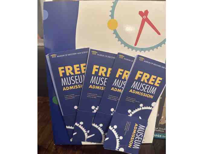 MUSEUM OF DISCOVERY AND SCIENCE Gift Basket w/ ANNUAL MEMBERSHIP/PASSES - Photo 4