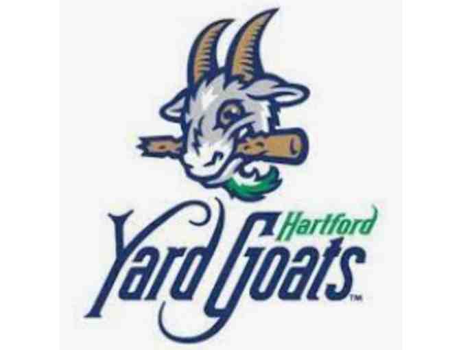 4 Right Field Porch Tickets to the Hartford Yard Goats - Photo 1