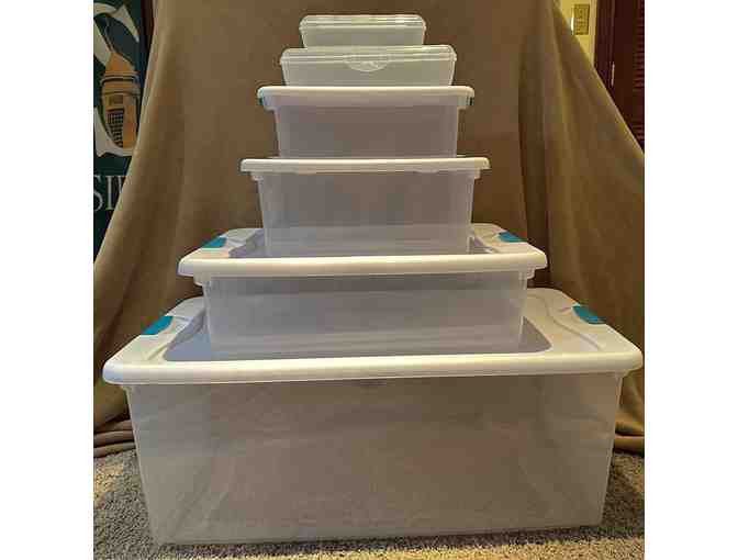 6 Sterilite Containers - Photo 1