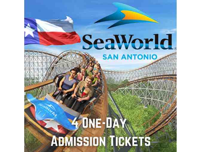 4 SeaWorld San Antonio One-Day Admission