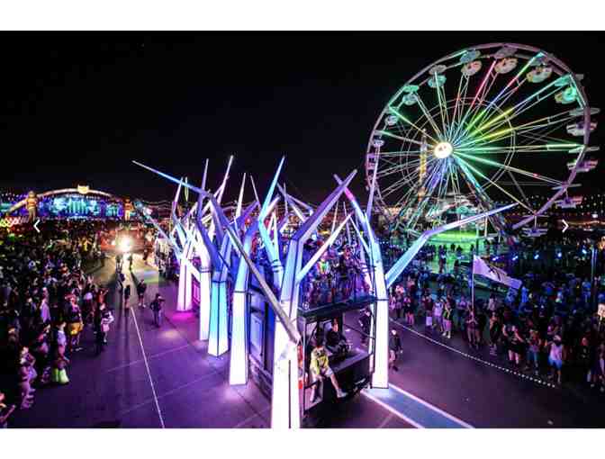 4 General Admission Passes for 2022 Electric Daisy Carnival, EDC