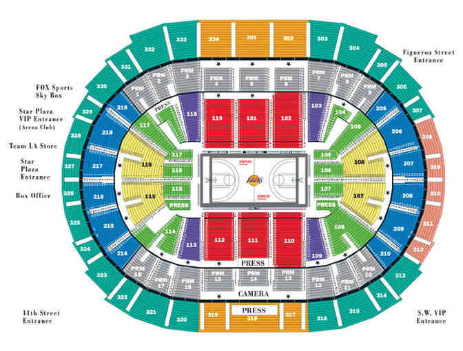 4 Premium Seats to See the Los Angeles Lakers vs. Atlanta Hawks (Parking Pass Included) - Photo 2