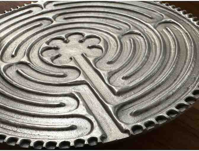 Pewter Labyrinth Tray