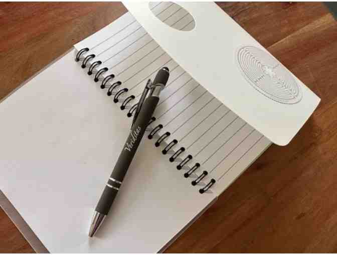 Journal & Pen Set | Grey & White