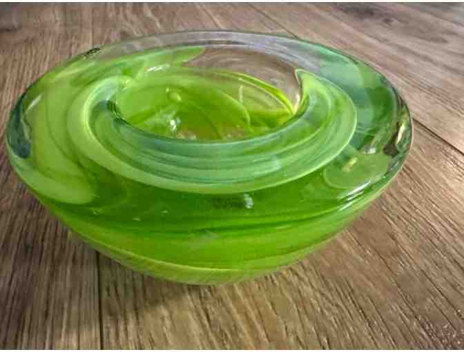 Green Glass Art
