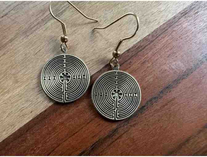 Chartres Labyrinth | Dangle Earrings