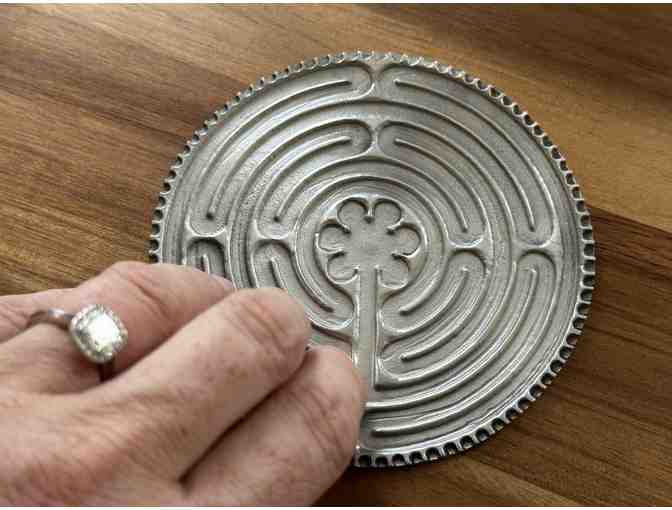 Cynthia Webb Pewter Labyrinth