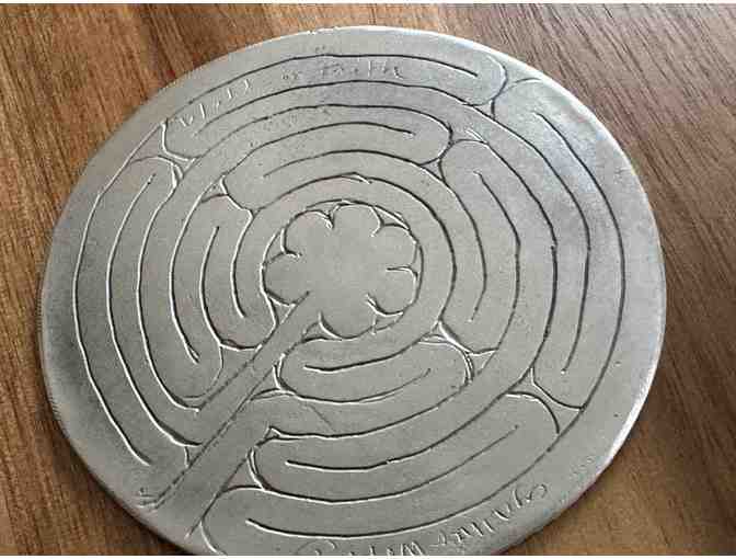 Cynthia Webb Pewter Labyrinth