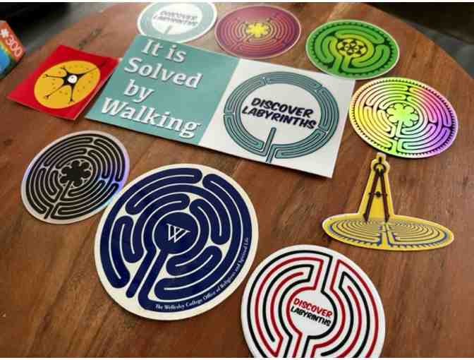 Discover Labyrinths Sticker Collection