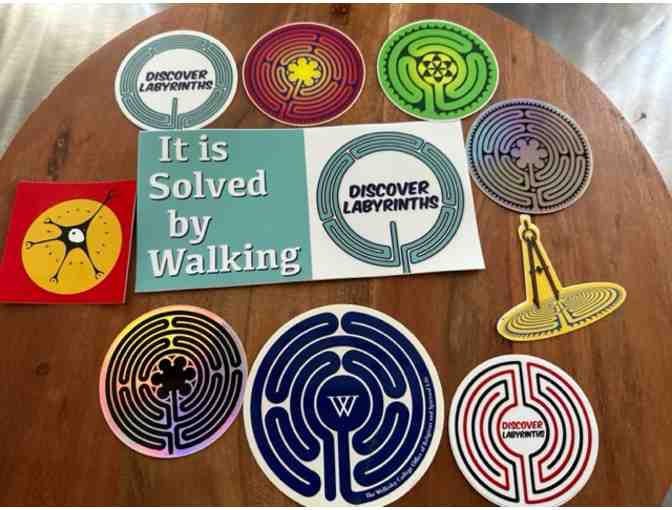 Discover Labyrinths Sticker Collection