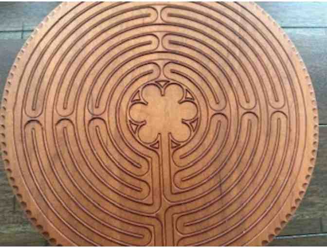 Elegant Real Wood Labyrinth |Cherry Wood