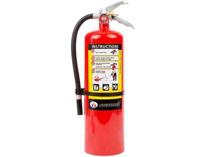Fire Extinguisher with One (1) year service from Guardian Fire