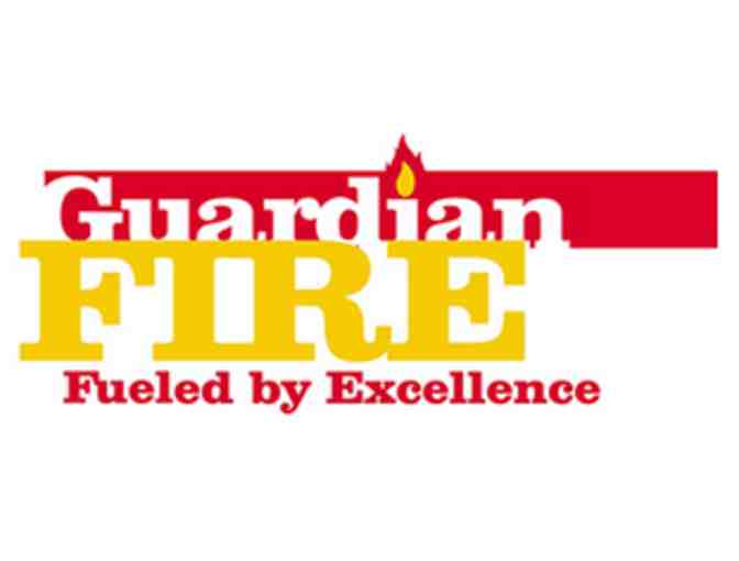 Fire Extinguisher with One (1) year service from Guardian Fire