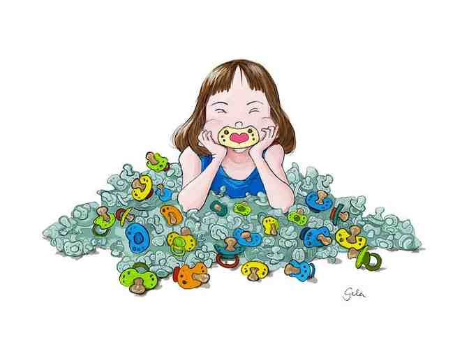 Unique Custom Portrait Illustration by Ms. Gela of STEAM Studio