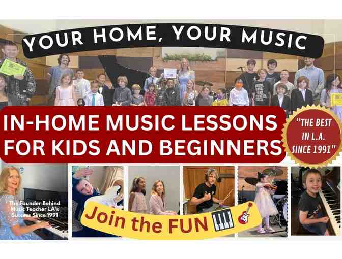 Music Teacher LA In-Home Violin Lesson