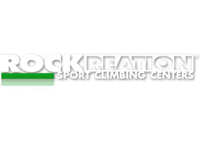 Rockreation - Two Passes for Kids Climb Class
