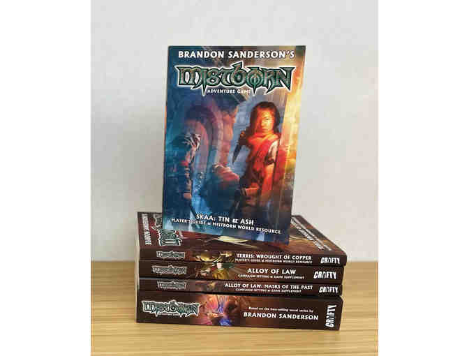 Mistborn Adventure Game books set 2 (signed by Alex Flagg)