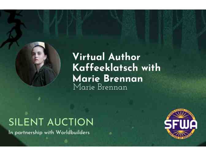 Virtual Author Kaffeeklatsch with Marie Brennan (Seat 2)