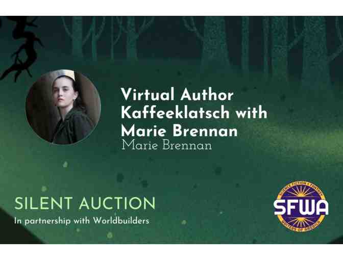 Virtual Author Kaffeeklatsch with Marie Brennan (Seat 3)