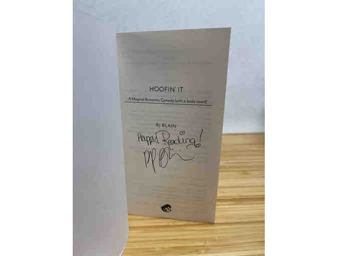 R.J. Blain Magical Romantic Comedy book box (signed)